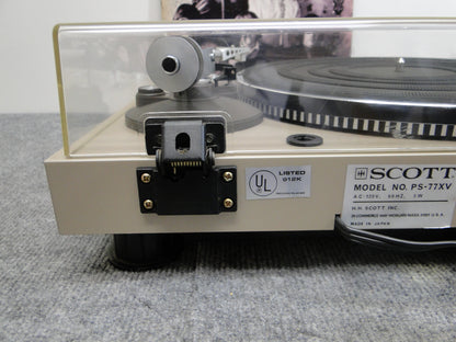 Scott PS-77XV Direct Drive Turntable * New Audio Technica AT3600 Cartridge