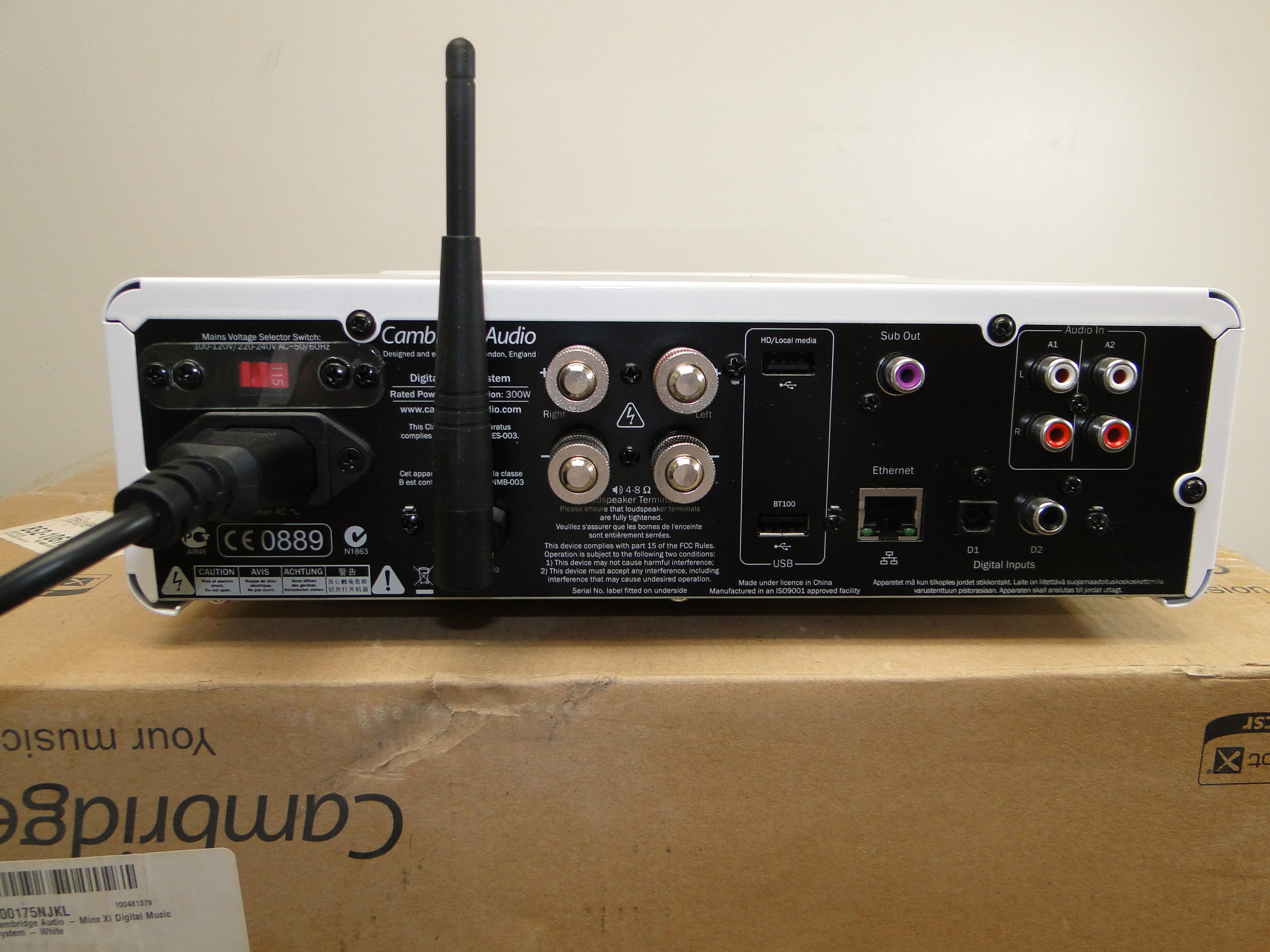 Cambridge Audio アンプ 展示品 未使用 箱付き Cambridge Audio MINX xi Digital Music System * Box * Remote – The