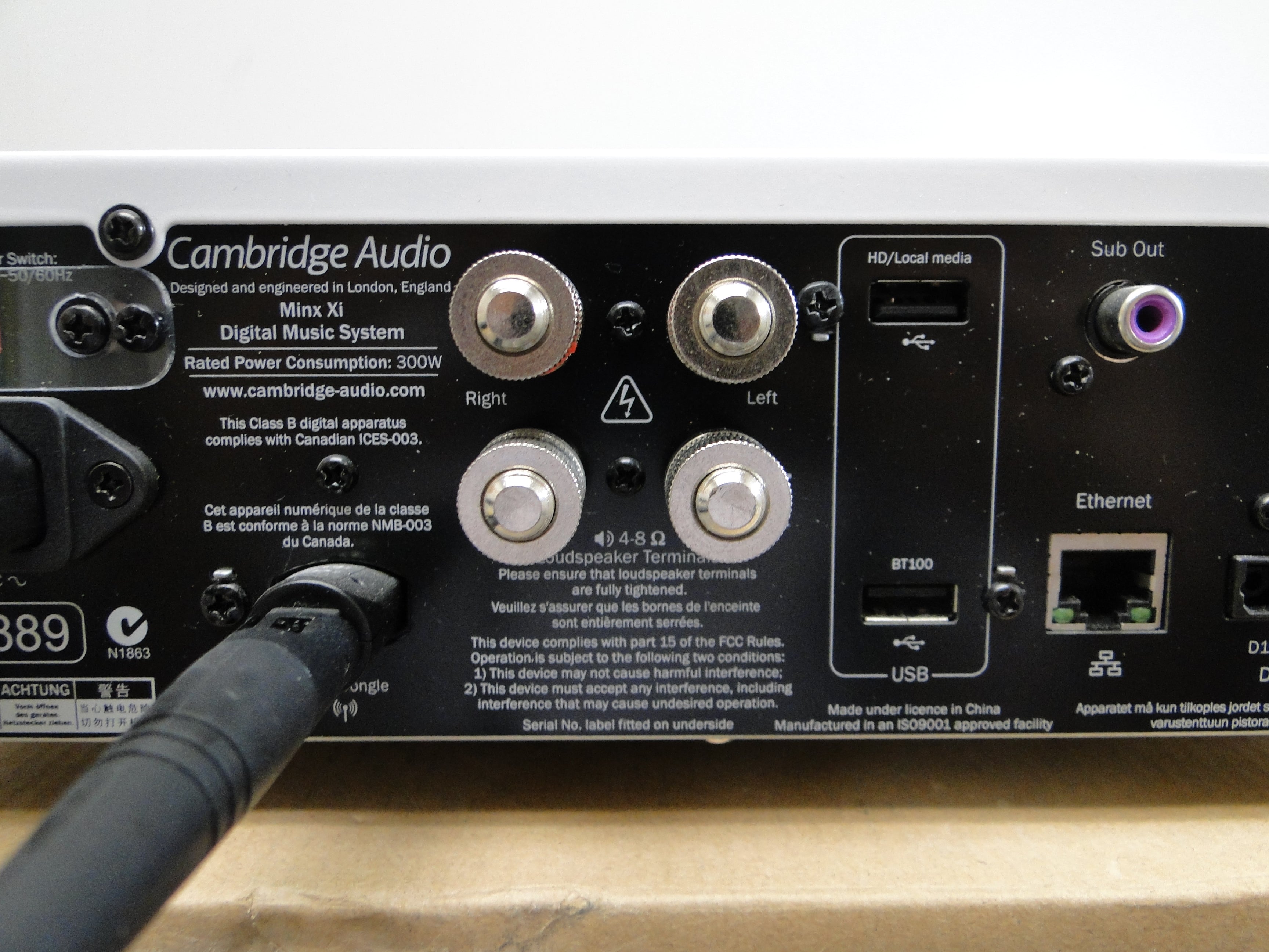 Cambridge Audio MINX xi Digital Music System * Box * Remote – The