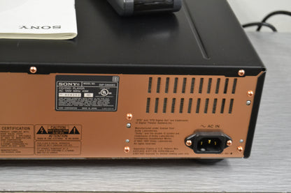 Sony DVP-9000es DVD/SACD/CD Player * Remote Control * Manual