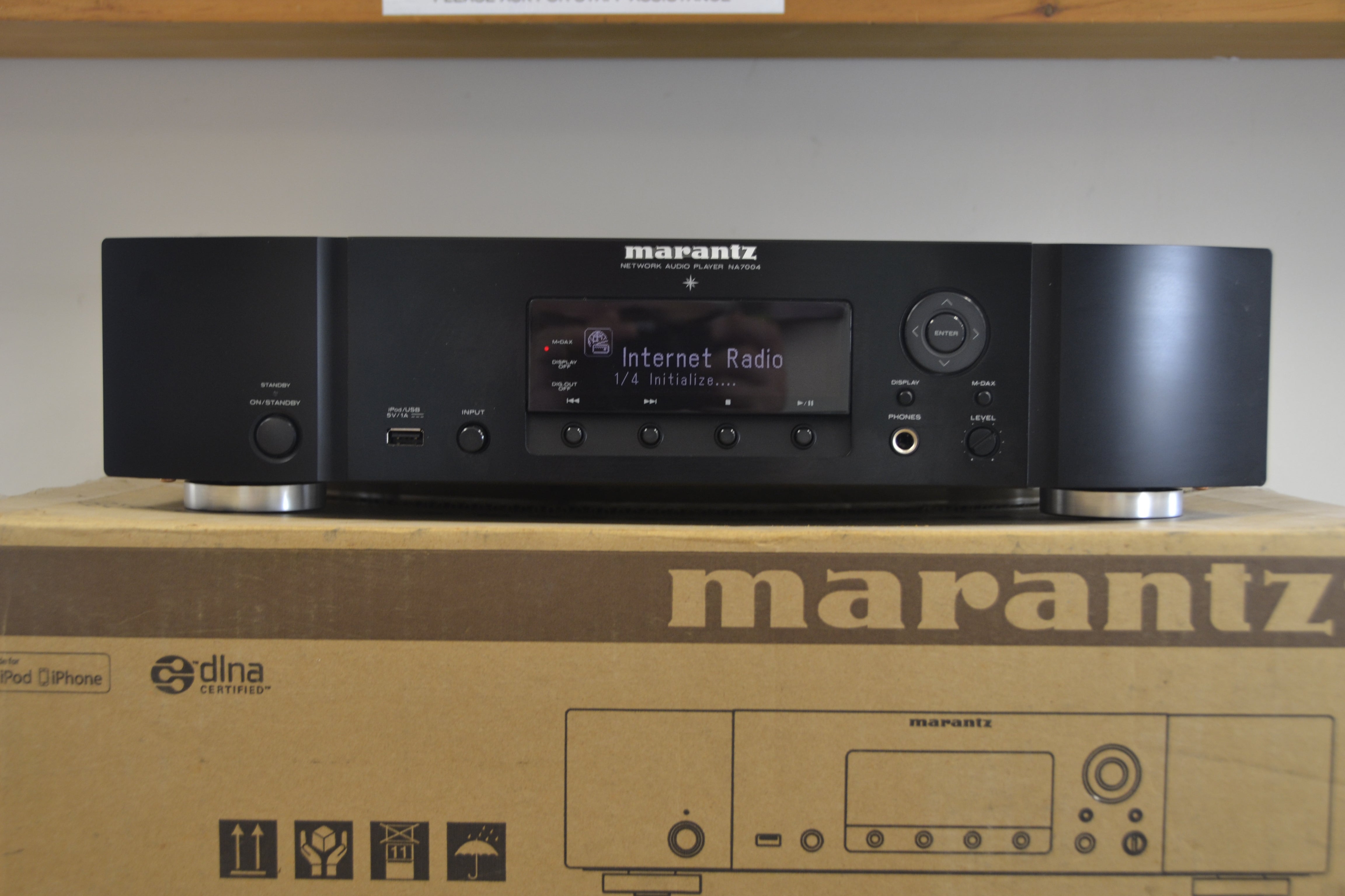 MARANTZ マランツ オーディオプレーヤー NA7004-N RX101 Marantz NA7004 Network audio player/USB DAC * Box – The Turntable