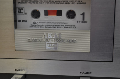 Akai GXC-730D Single Cassette Deck * New Belts * Fully Serviced