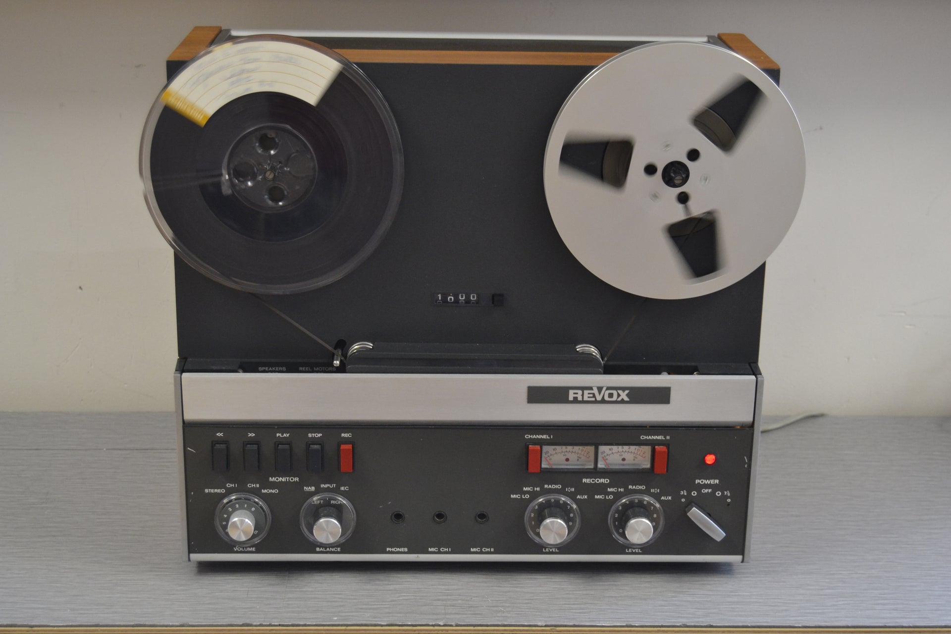 Revox A77 Reel to Reel 10 inch Modified to Recording Studio High Speed –  The Turntable Store