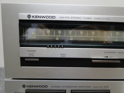 Kenwood KA-405 Integrated Amp & KT-413 Tuner