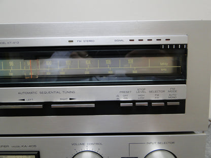 Kenwood KA-405 Integrated Amp & KT-413 Tuner