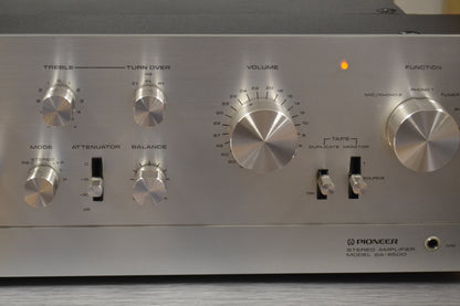 Pioneer SA-9500 Integrated Amplifier * FULLY RECAPPED * Box * MINT ! * 1976 * 80W RMS
