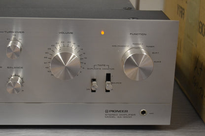 Pioneer SA-9500 Integrated Amplifier * FULLY RECAPPED * Box * MINT ! * 1976 * 80W RMS