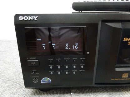 Sony CDP-CX355 CD Carousel 300 Discs * Remote * Box