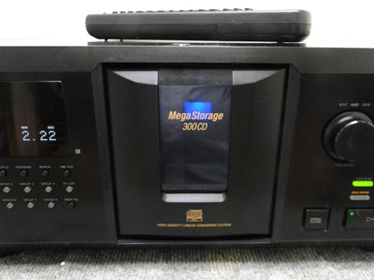 Sony CDP-CX355 CD Carousel 300 Discs * Remote * Box