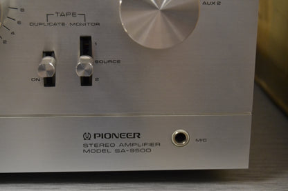 Pioneer SA-9500 Integrated Amplifier * FULLY RECAPPED * Box * MINT ! * 1976 * 80W RMS