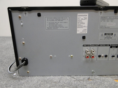 Sony CDP-CX355 CD Carousel 300 Discs * Remote * Box