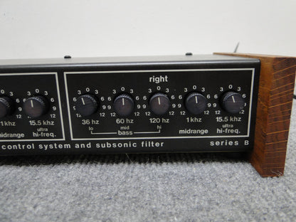 Audio Control Model 520  Equalizer/Speaker Control System/Subsonic Filter