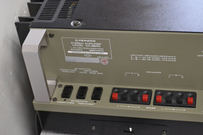 Pioneer SA-9500 Integrated Amplifier * FULLY RECAPPED * Box * MINT ! * 1976 * 80W RMS