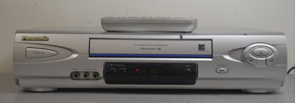 Panasonic PV-V464S VHS Video Cassette Recorder HiFi Stereo * Remote