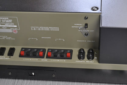 Pioneer SA-9500 Integrated Amplifier * FULLY RECAPPED * Box * MINT ! * 1976 * 80W RMS