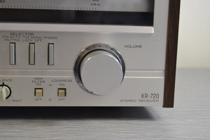 Kenwood KR-720 Stereo Receiver * 40W RMS * 1980