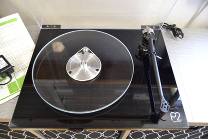 Rega P2 Turntable * Rega RB220 Tone Arm * Groove Tracer Subplatter * Upgraded Steel Counterweight and Stub