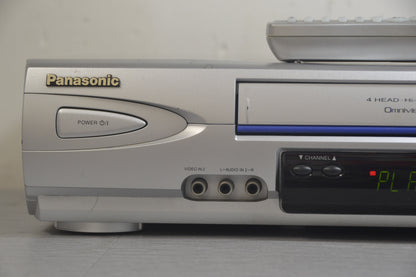 Panasonic PV-V464S VHS Video Cassette Recorder HiFi Stereo * Remote