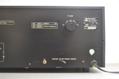 Pioneer CT-F700 Single Cassette Deck * New Belts