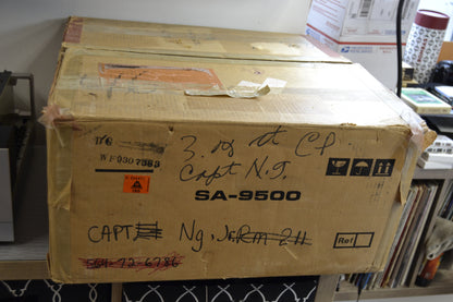 Pioneer SA-9500 Integrated Amplifier * FULLY RECAPPED * Box * MINT ! * 1976 * 80W RMS