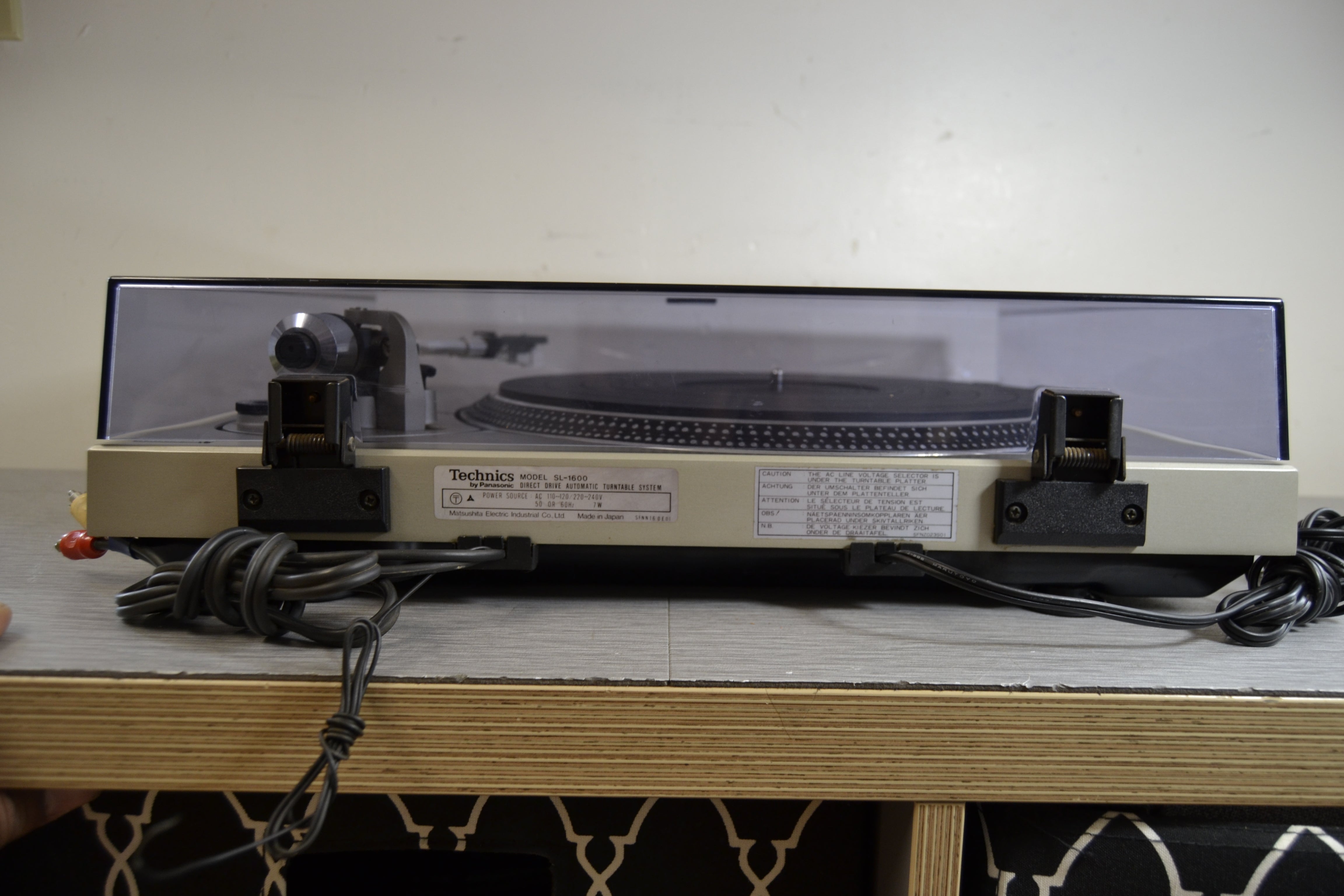 Technics SL-1600 Direct Drive Turntable * NEW Audio Technica 3600