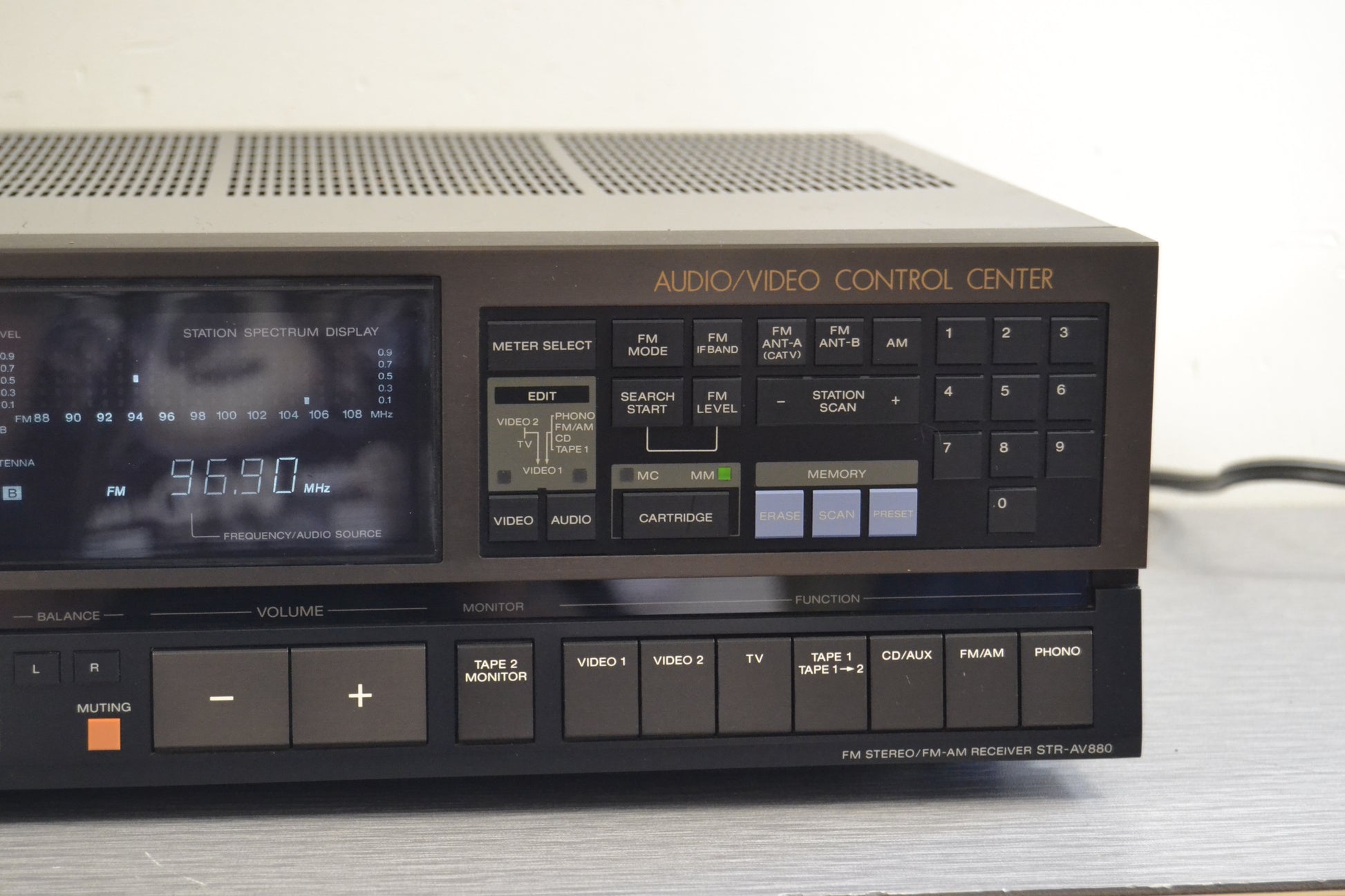 Sony STR-AV880 Stereo Receiver * 110W RMS * 1986 – The Turntable Store