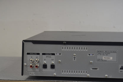 Sony RCD-W500C CD Changer 5 Discs & CD Recorder Dual Deck