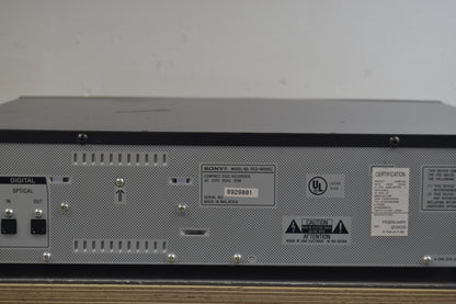 Sony RCD-W500C CD Changer 5 Discs & CD Recorder Dual Deck