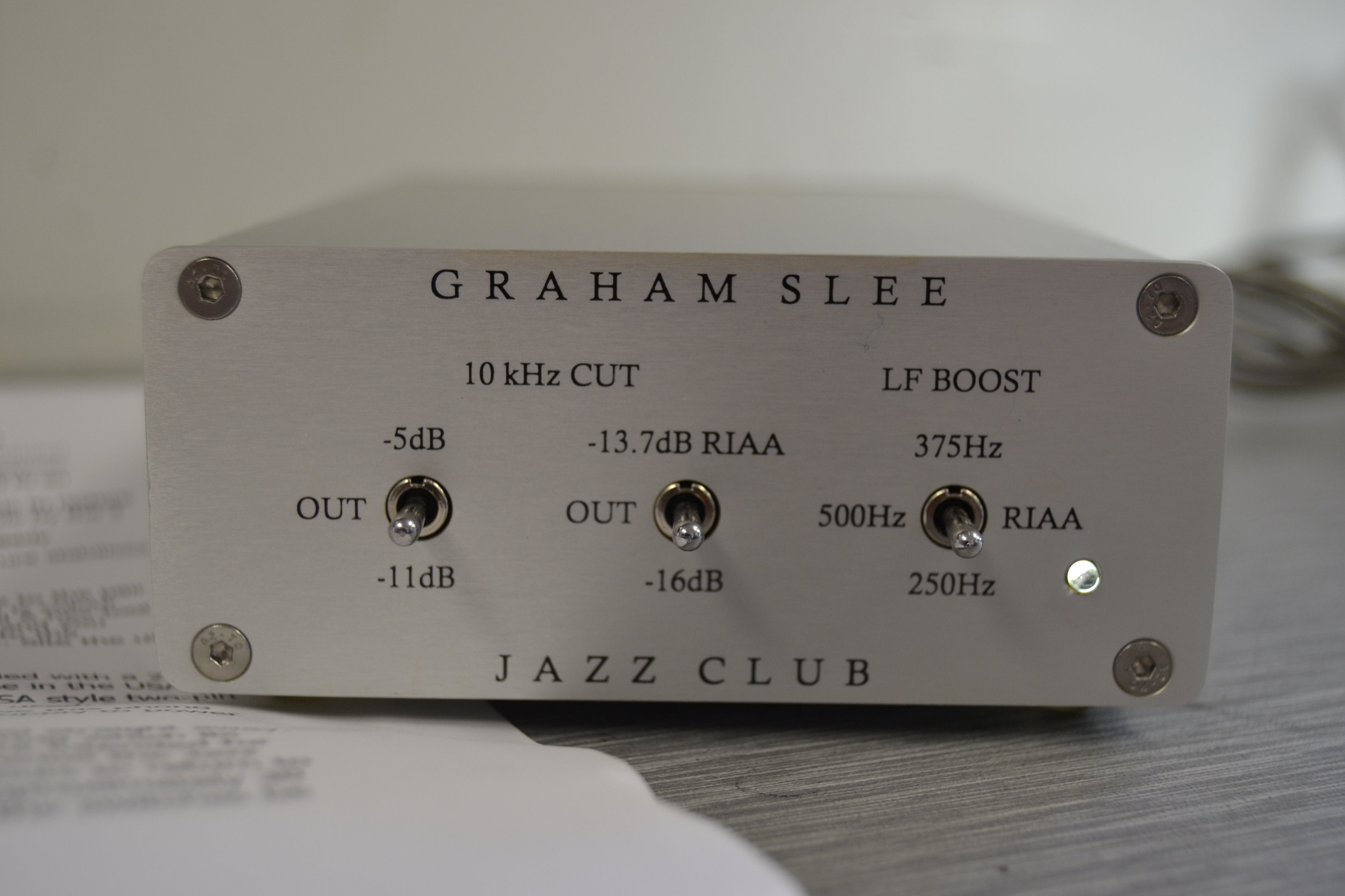 Graham Slee JAZZ CLUB Phono Stage