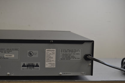 Sony RCD-W500C CD Changer 5 Discs & CD Recorder Dual Deck