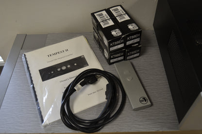 Rogue Audio Tempest II Magnum - Tube Integrated Amplifier - OEM Upgrades - Manual - Box * Remote ( not working ) *