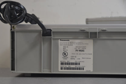 Panasonic PV-V464S VHS Video Cassette Recorder HiFi Stereo * Remote