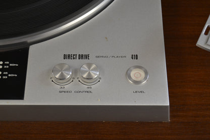 Aurex/Toshiba SR-410 Direct Drive Turntable * 1975 * no cartridge