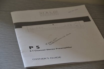 Parasound Halo P5 Stereo Preamplifier