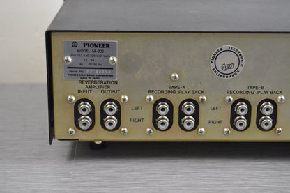 Pioneer SR-202  Reverberation Amplifier * Serviced