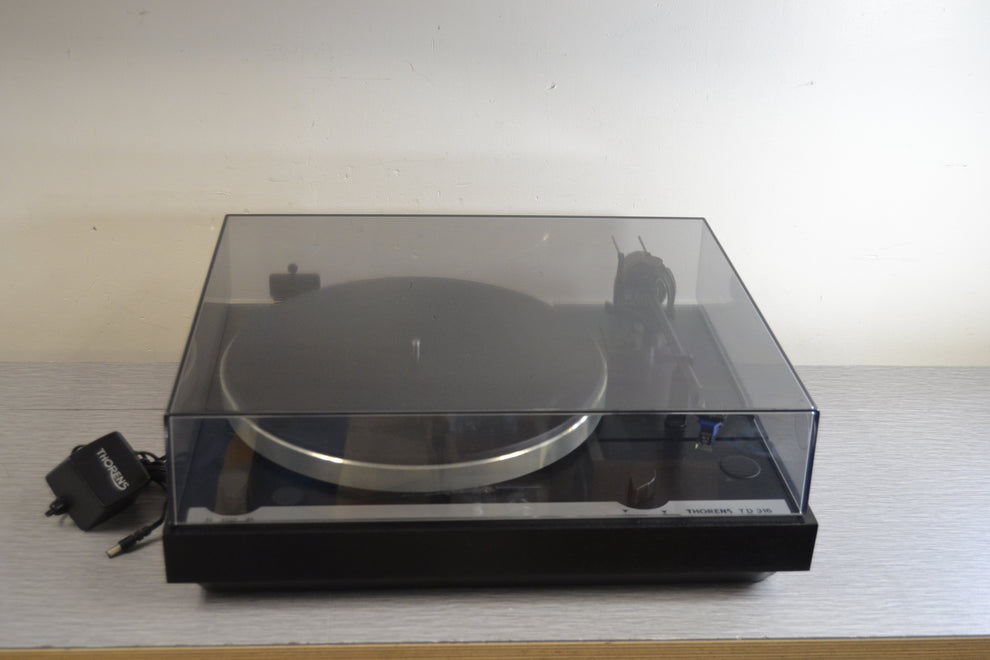 Platine Vinyle Thorens TD 316 Noire – Révisée, Garantie 1 An, Entièrement Fonctionnelle