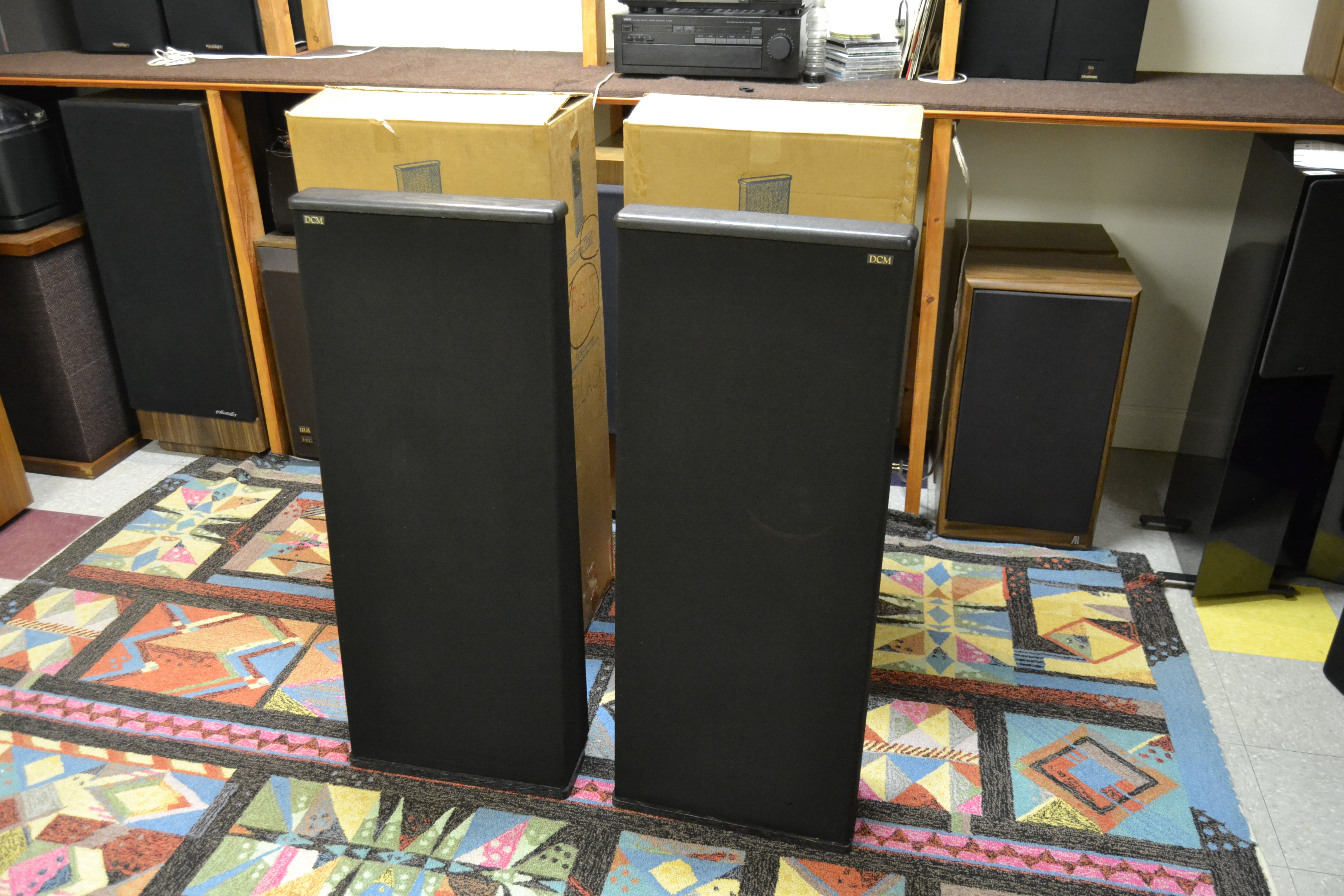 DCM TF600 TimeFrame Speakers * Boxes * New Foams 2025