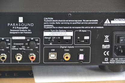 Parasound Halo P5 Stereo Preamplifier
