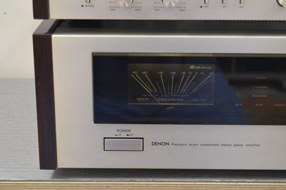 Denon Combo - PRA-1000 Preamplifier - POA-1500 Power Amplifier 150W RMS