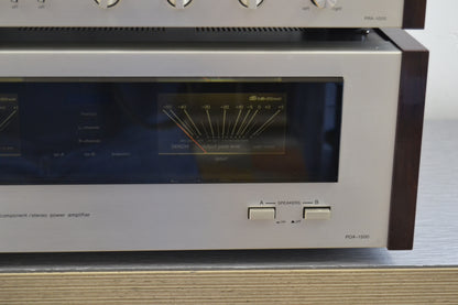 Denon Combo - PRA-1000 Preamplifier - POA-1500 Power Amplifier 150W RMS