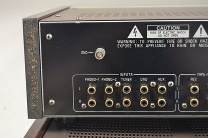 Denon Combo - PRA-1000 Preamplifier - POA-1500 Power Amplifier 150W RMS