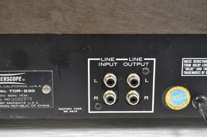 Superscope by Marantz TDR-830 - 8 Track Player and Recorder * Box