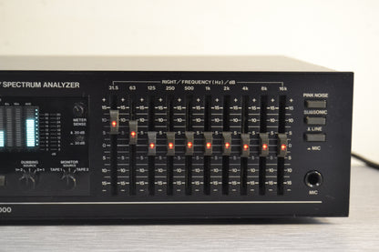 BSR EQ-3000 Graphic Equalizer with Spectrum Analyzer and Pink Noise