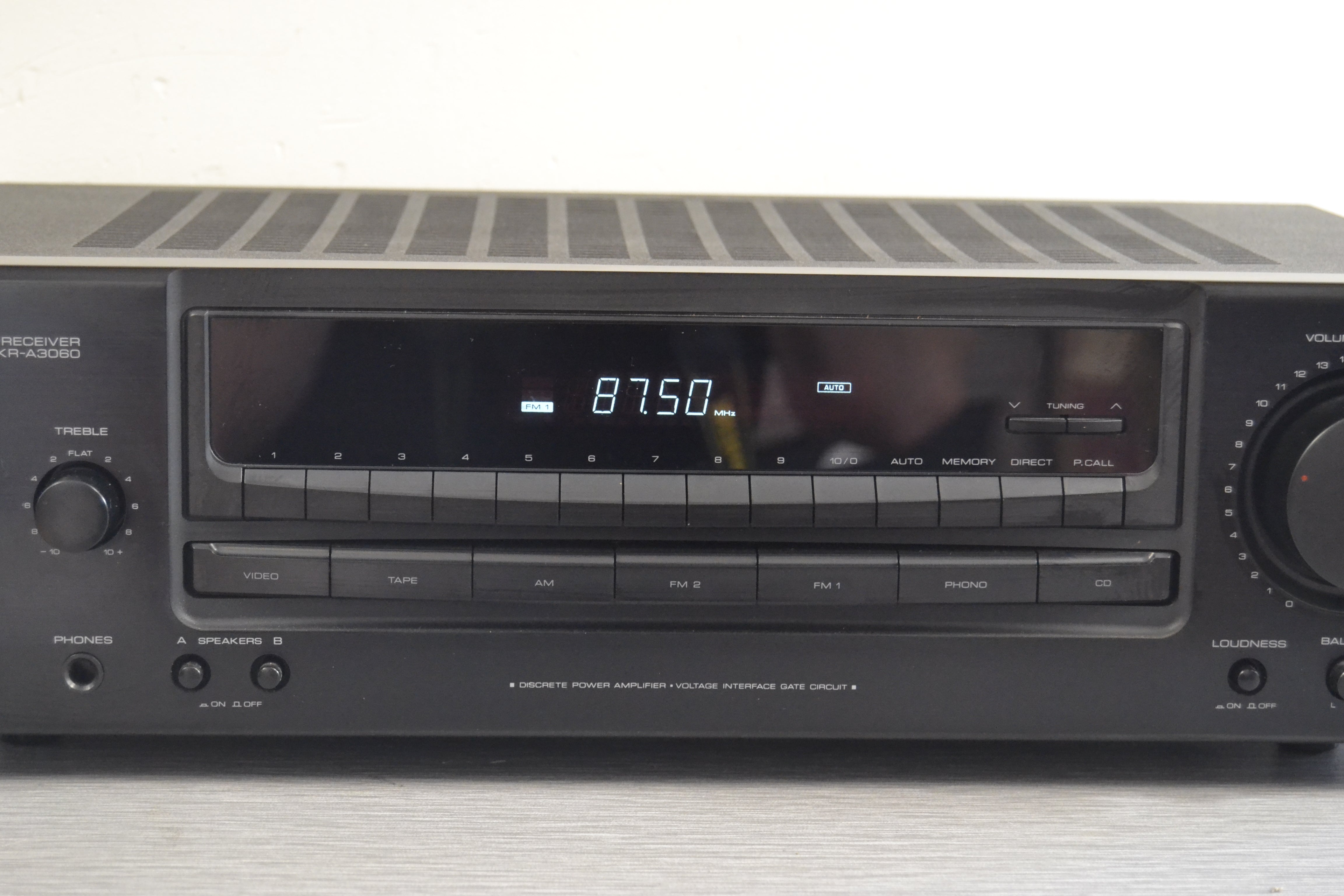 Kenwood KR-A3060 Stereo Receiver * 50W RMS * 1994 – The Turntable