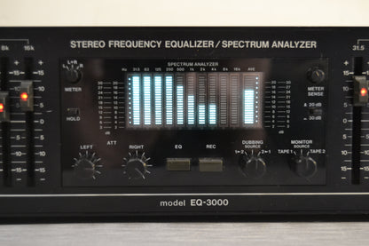 BSR EQ-3000 Graphic Equalizer with Spectrum Analyzer and Pink Noise