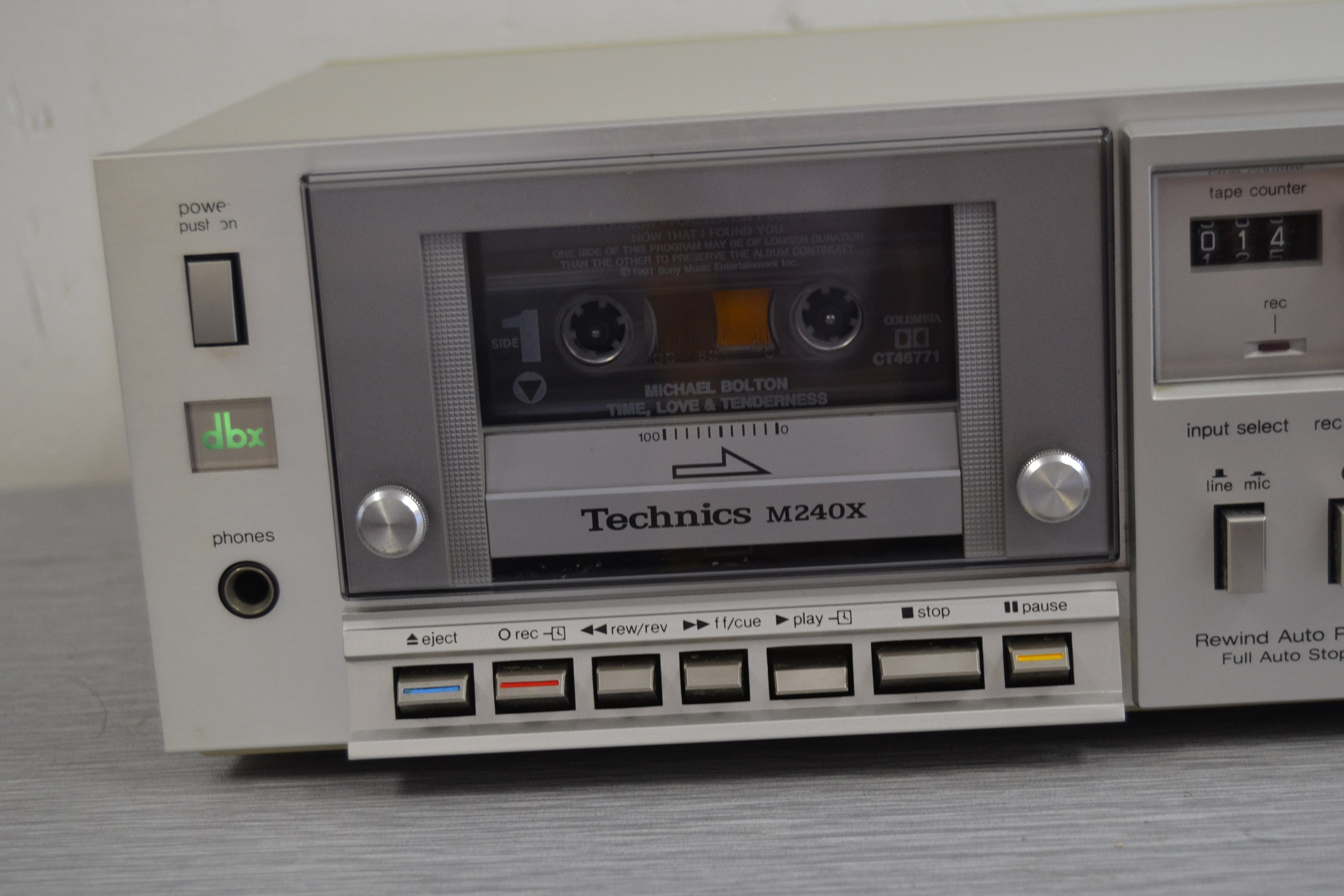 Technics RS-M240X Single Cassette Deck * DBX – The Turntable Store