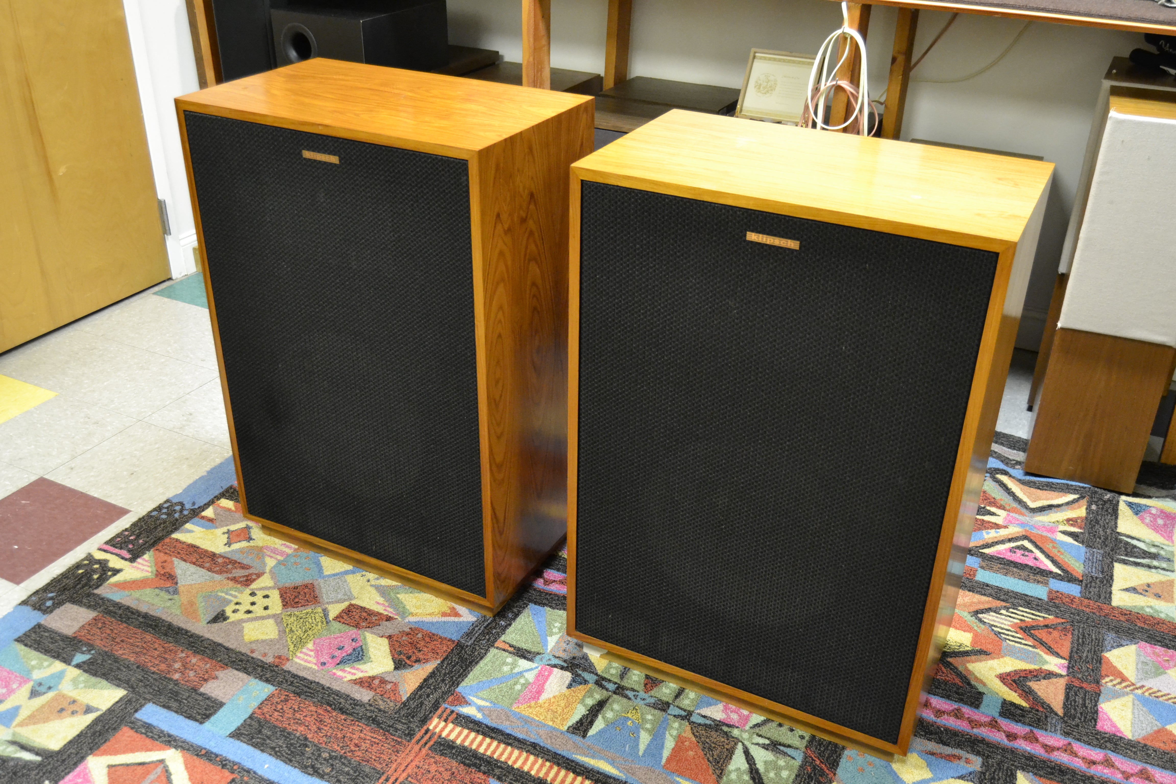 Klipsch Cornwall * 1976 * Brazilian Rosewood * Consecutive Serial