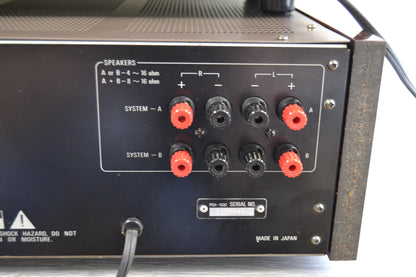 Denon Combo - PRA-1000 Preamplifier - POA-1500 Power Amplifier 150W RMS