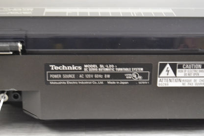 Technics SL-L20 Linear Tracking Turntable
