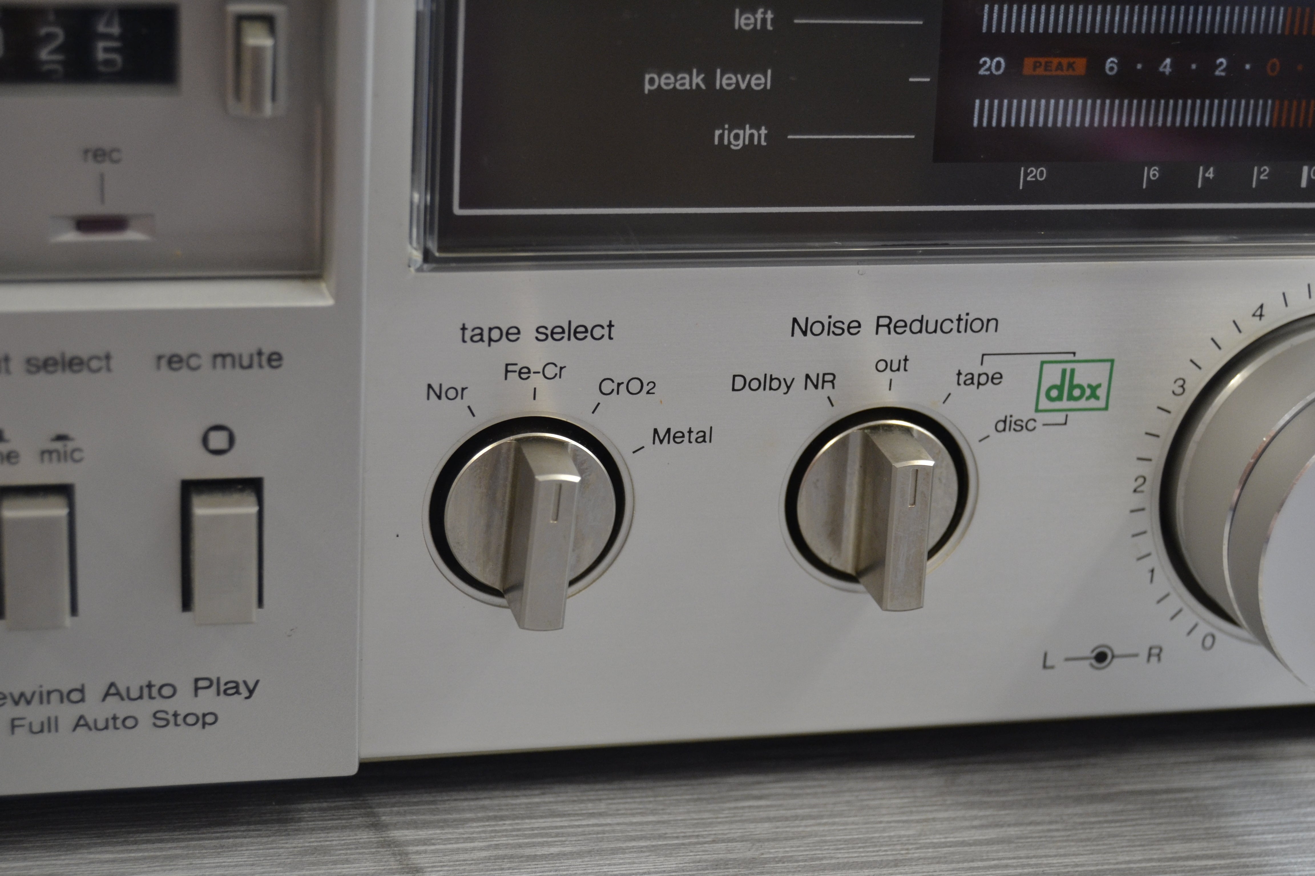 Technics RS-M240X Single Cassette Deck * DBX – The Turntable Store